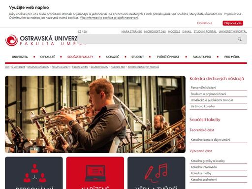 katedra dechových nástrojů fu ou - oficiální internetové stránky ostravské univerzity.