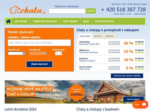 www.chata.cz