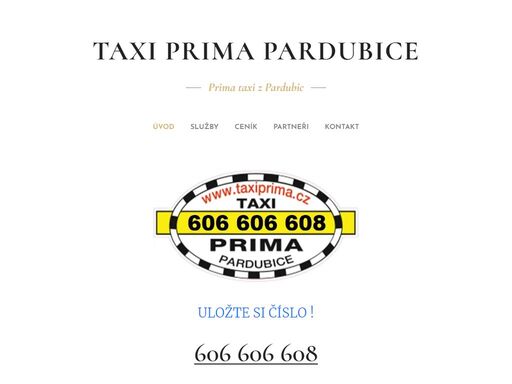 prima taxi z pardubic - taxi prima pardubice. jezdíme za prima ceny - zavolejte a přesvědčte se sami !