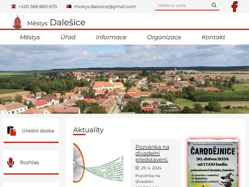 www.obecdalesice.cz