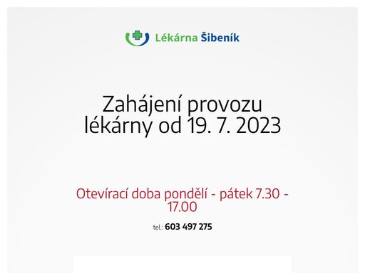 www.lekarnasibenik.cz