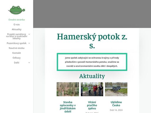 www.hamerskypotok.cz
