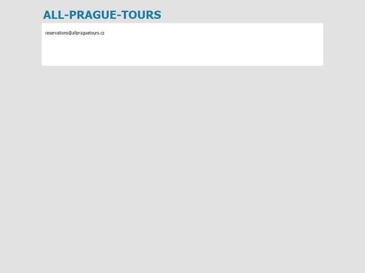 www.allpraguetours.cz
