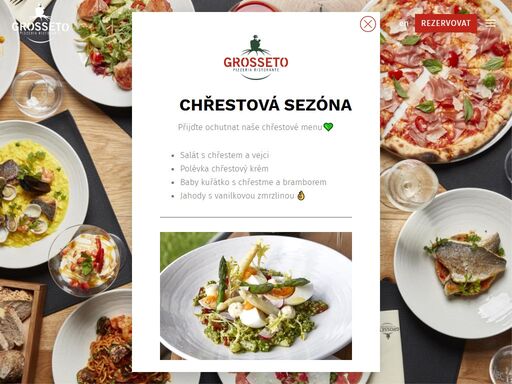 italská gastronomie bez kompromisů. grosseto zahrnuje síť pěti restaurací, obchod s italskými specialitami a školu vaření.