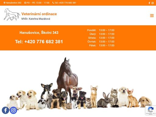 www.veterina-hanusovice.cz