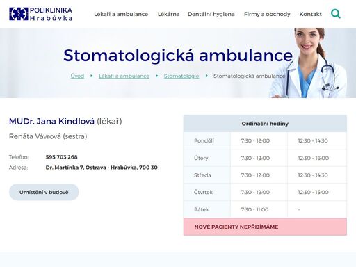 www.pho.cz/lekari-a-ambulance/stomatologie/61-mudr-jana-kindlova