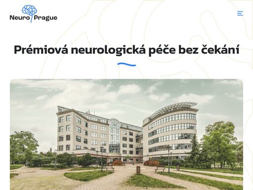 prémiová neurologie v praze bez čekání.