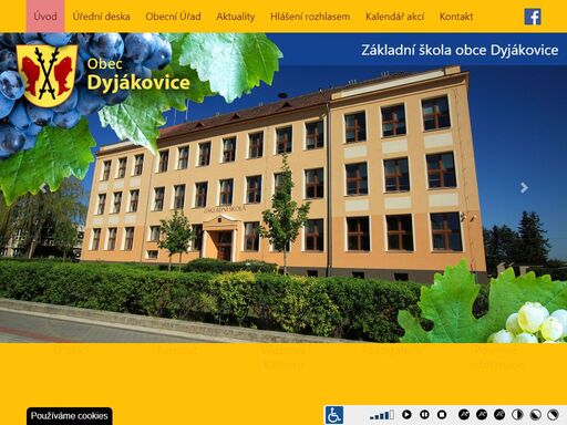 oficiální stránky městyse dyjákovice v okrese znojmo v jihomoravském kraji