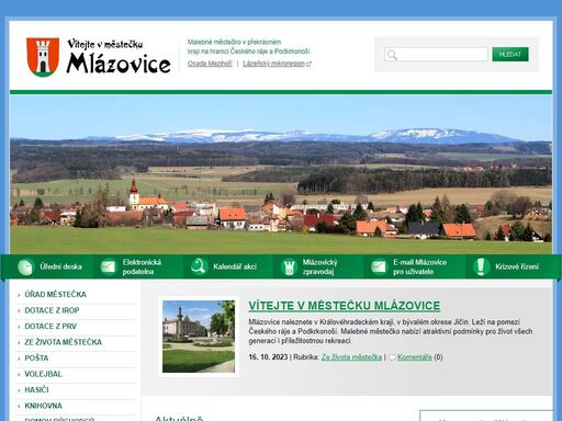 www.mlazovice.cz