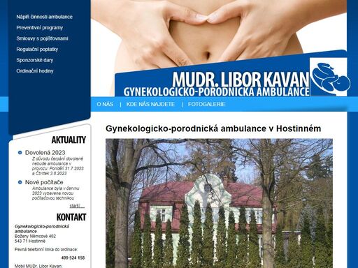 www.gynekologie-kavan.cz