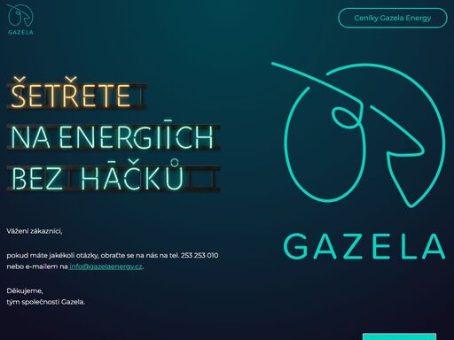 www.gazelaenergy.cz