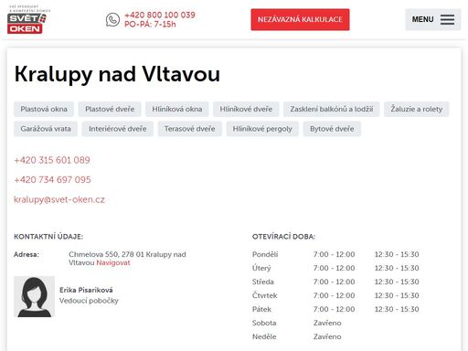 svet-oken.cz/cz/pobocky/kralupy-nad-vltavou.html