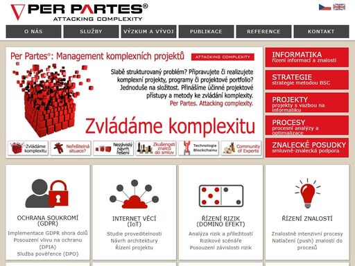 per partes consulting, s.r.o. je firma poskytující poradenské služby v oblasti systémové integrace.