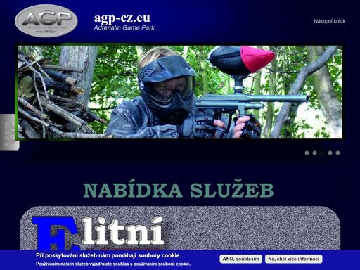 adrenalin game park agp-cz to je zabava jako paintball, lukostrelba a dalsi doplnkove aktivity.