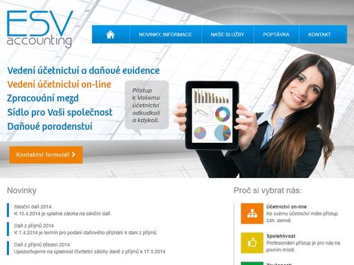 vedení účetnictví a daňové evidence on-line. plzeň. sídlo pro vaši společnost, daňové poradenství. 