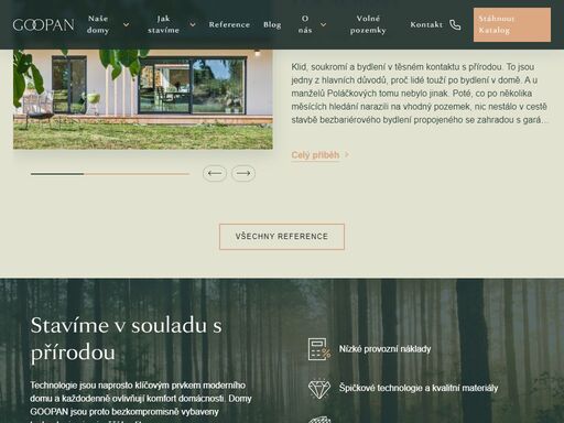 nízkoenergetické a pasivní domy - goopan