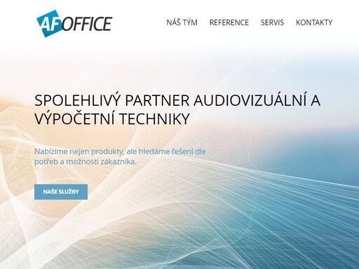 af office, s.r.o. je spolehlivým partnerem v oblasti av a it techniky