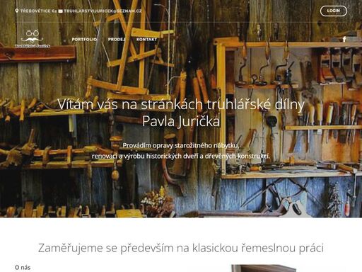 truhlářství, stolařství, tesařství, restaurátorské práce, hradec králové, hoříce