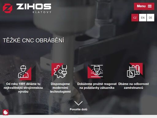 jsme ryze českou společností a v oboru strojírenské výroby poskytujeme komplexní služby již více než 23 let. mezi naše hlavní činnosti patří výroba anténních držáků, zakázková kovovýroba, cnc obrábění, výroba jednoúčelových strojů a svařovaných konst