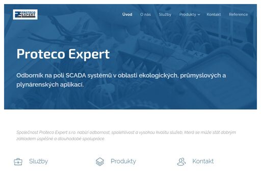 odborník na poli scada systémů v oblasti ekologických, průmyslových a plynárenských aplikací.
