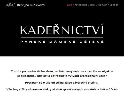 toužíte po novém střihu vlasů, změně barvy nebo se chystáte na nějakou společenskou událost a potřebujete vytvořit profesionální účes?