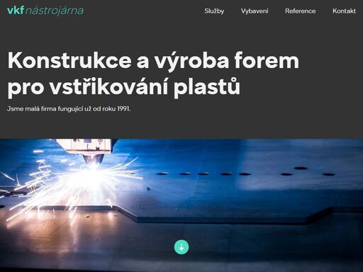 konstrukce a výroba forem pro vstřikování plastů