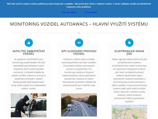 vyzkoušejte systém autoawacs a mějte své vozidlo neustále pod kontrolou a v bezpečí. systém pro monitoring vozidel a aut přes gps a gsm.