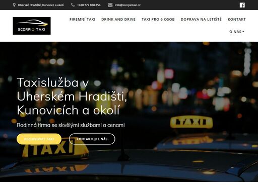 rodinná firma se širokou nabídkou taxislužeb v uherském hradišti, kunovicích a okolí. rezervujte si taxi hned