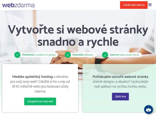 hosting zdarma a freehosting s php, mysql a rychlou instalací wordpressu na jedno kliknutí. nabízíme levné domény 2. řádu a zdarma domény 3. řádu.