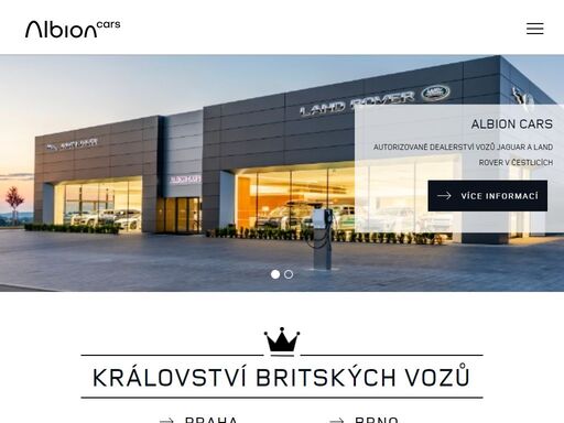 jsme autorizovaný dealer vozů jaguar a land rover