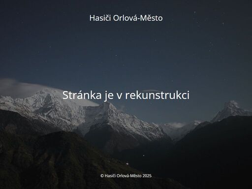 jsme hrdí členové dobrovolné jednotky kategorie 5 a sboru dobrovolných hasičů z orlové, která je nedílnou součástí města. naše jednotka vznikla s jediným