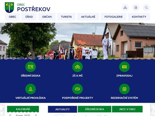 obec postřekov