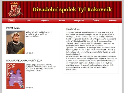 divadelní spolek tyl rakovník