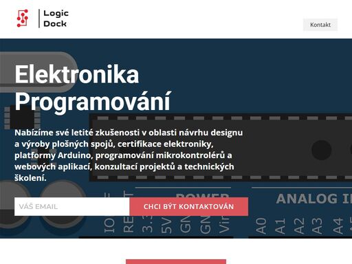 nabízíme své letité zkušenosti v oblasti návrhu designu a výroby plošných spojů, certifikace elektroniky, platformy arduino, programování mikrokontrolérů a webových aplikací, konzultací projektů a technických školení.