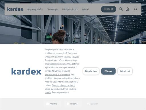 kardex je globálním průmyslovým partnerem pro intralogistická řešení a předním dodavatelem automatizovaných skladovacích řešení a systémů pro manipulaci s materiálem s zbožím.