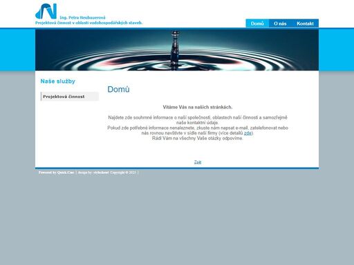 vodohospodářské stavby, čističky odpadních vod, návrhy, projekty, realizace, atd.