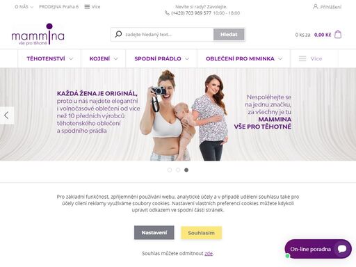 těhotenská móda praha. těhotenské a kojicí oblečení. kojící podprsenky, noční košile. maternity wear prague.