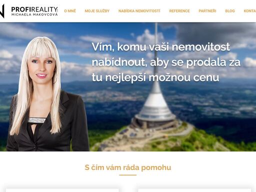 jmenuji se michaela makovcová a s prodejem nebo nákupem nemovitostí pomáhám svým klientům už přes 17 let.