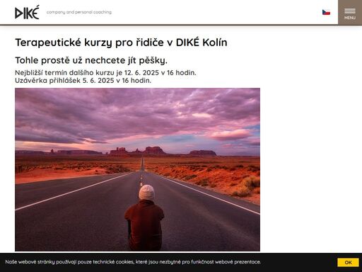 terapeutické kurzy pro řidiče se zákazem činnosti nad 18 měsíců, případně z jiného rozhodnutí soudu či správního orgánu. spádová oblast kolín, kutná hora, čáslav, poděbrady, nymburk, okrajové části pardubicka a královéhradecka.terapeutickou praxi provozuji od roku 1991. na problém se dívám očima řidiče, jenž se mohl dostal do nesnází  i díky partnerským či zdravotním problémům, ale i tlakem zaměstnavatele. reference.