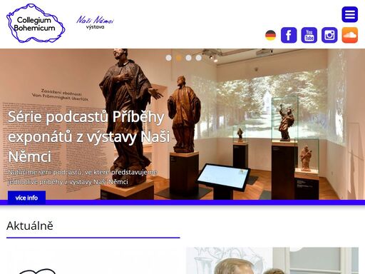 obecně prospěšná společnost collegium bohemicum je vědecká, vzdělávací a kulturní instituce, která se zaměřuje na poznání dějin němců v českých zemích, na dějiny česko-německých a česko-rakouských vztahů a na kulturu německojazyčných zemí.
