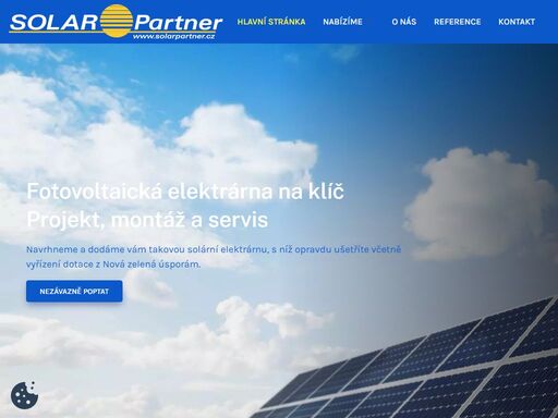 fotovoltaické elektrárny, solární panely, fotovoltaický ohřev vody, rekuperace a větrání budov,
servis a revize fotovoltaických elektráren, dodáme elektrárnu na klíč, vyřídíme povolení i dotace, prodej materiálu a konstrukcí pro fotovoltaické elektrárny, sídlo domažlice, působíme po celých čechách