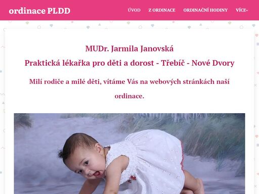 mudr. jarmila janovská,pldd třebíč, ordinace praktického lékaře pro děti a dorost třebíč-nové dvory,
