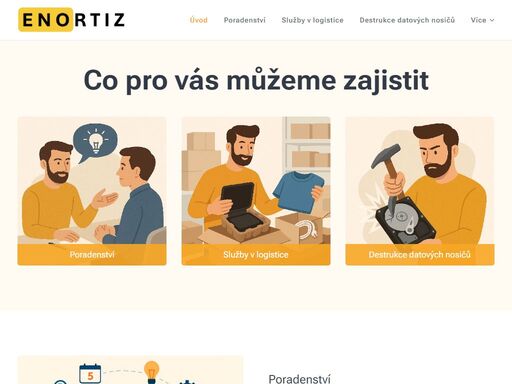 máme více jak dvacet let zkušeností v oblasti managementu a odpadovém hospodářství. našim klientům poskytujeme komplexní poradenství v oblasti firemních procesů, environmentální legislativy a nakládání s odpady, včetně plnění povinností spojených s vybranými výrobky uváděnými na trh.