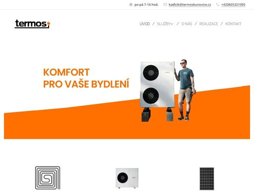 jsme instalatérská firma působící v okolí uherského hradiště. zaměřujeme se na tepelná čerpadla, podlahové topení, fotovoltaiku a instalatérské práce.