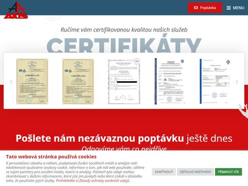 od roku 1993 vám zajišťujeme výrobu, montáž a servis technologických celků. provozujeme vlastní svářečskou školu. kontaktujte nás ještě dnes.