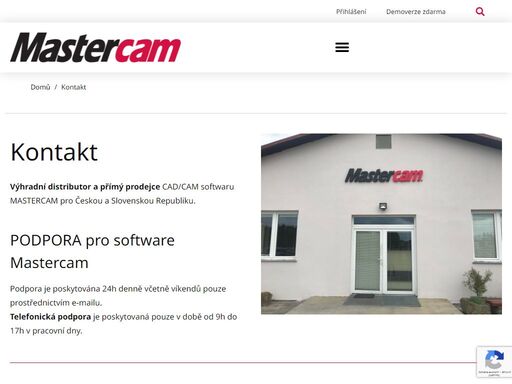 kontaktujte mistr cam s.r.o., výhradního distributora a prodejce cad/cam softwaru mastercam pro českou a slovenskou republiku. nabízíme podporu, školení a další služby.