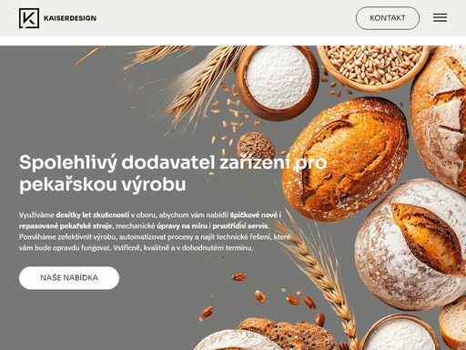 dodáváme pekařské stroje a příslušenství pro řemeslné i průmyslové pekárny.