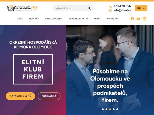 pomáháme firmám a podnikatelům v olomouci a okolí.