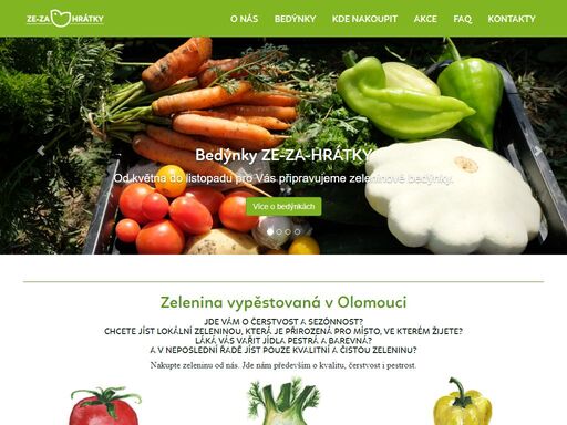 ze-za-hrátky | na okraji olomouce pěstujeme čerstvou zeleninu, bylinky a ovoce. zaměřujeme se produkci kvalitní zeleniny a ovoce (formou bedýnek), ale zároveň klademe důraz na propojení zemědělství s přírodou, využití šetrné techniky, pěstování bez pesticidů a umělých hnojiv a začleňování přírodních prvků. nejsme certifikovaní bio zemědělci, ale pěstujeme přírodě blízkým způsobem pro vlastní svědomí.