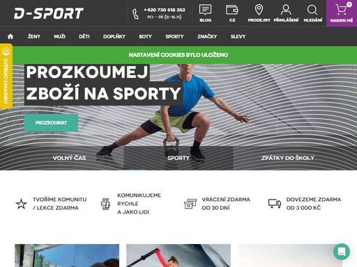 na d-sportu najdeš široký výběr street a sportovních značek. vše máme skladem a doprava je nad 3 000 kč zdarma. vrácení je zdarma a máš na to 30 dní.